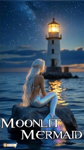 Magical Mermaid by the Lighthouse | Cinematic Ocean Fantasy ✨🌊 #shorts #mermaid #mermaidlove