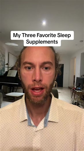 3K views · 68 reactions | 153_My Three Favorite Sleep Supplements #sleep #supplements #apigenin #lionsmane #melatonin #memory #alzheimers #neurog | Robert Love | Facebook