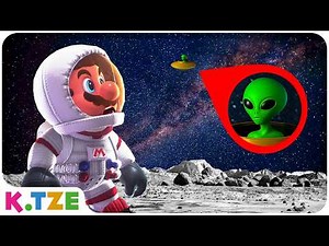 Scariest Alien Discovery in Space 👽😱 Super Mario Odyssey Story