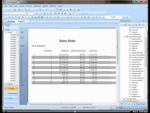 Crystal Reports Tutorial | Using Lines and Boxes for Report Design | ReportingGuru