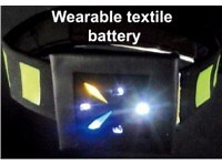 Solar Powered Battery Woven Into Fabric #WearableWednesday
