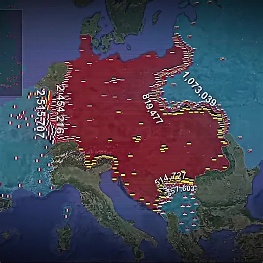 Part 2 | The Eastern Front in WWI (🇩🇪🇦🇹🇭🇺🇧🇬🇹🇷⚔️🇷🇺🇷🇴🇬🇷🇷🇸) #fyp #viralvideo #ww1 #europe #for