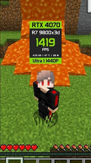 Minecraft vs Ryzen 7 9800X3D | Graphics Comparison