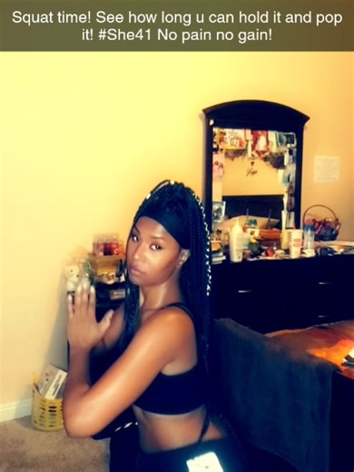 Hold and Pop Squat Workout! #FeelTheBurn #HomeWorkouts #QuickWorkouts #Sculpt #Burn #Shape #Lift #NoEquipment #DanceWorkouts