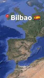 Bilbao blends industrial grit with bold modern design in northern Spain’s Basque Country. Once a shipbuilding hub, the city reinvented itself through culture, led by the iconic Guggenheim Museum Bilbao shimmering beside the Nervión River. Wander the colorful streets of Casco Viejo, savor pintxos in lively bars, and admire green hills framing the skyline. Bilbao feels authentic, creative, and proudly Basque. #reels #foryou #architecture #bilbao #spain | nodroneexplorer