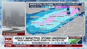 Monster midweek winter storm slamming Plains, Midwest with snow | Latest Weather Clips | FOX Weather