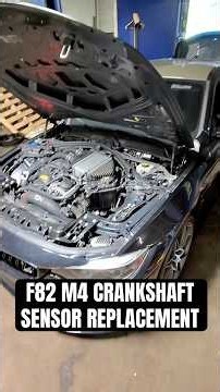 DME #166001 crankshaft sensor; signal missing on F82 BMW m4 #bmw #autorepair #sensor #f8x