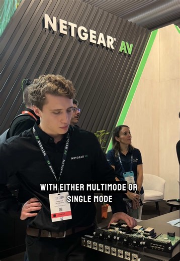 Meet the Netgear MSM4320 Fully managed. AV-optimised. Built for seamless 4K, Dante/Q-SYS and NDI performance. Olly gives us the inside look 👀 Available on our website. #netgear #technology #switch