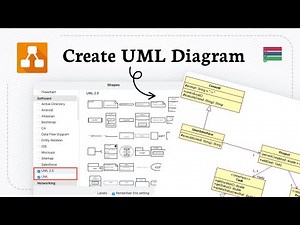 How to create UML diagram in draw io (Class Mapping)