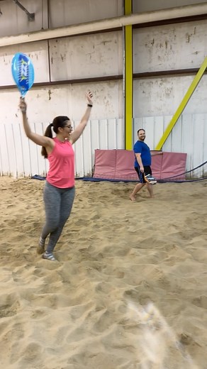 12 reactions | Saturday and beach tennis lesson day, here in Norwood!...