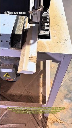 Unbelievably Precise Wood Cutting Machine That Saves Hours of Work