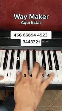 Way Maker piano tutorial