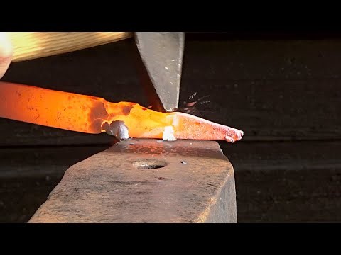 Forging a Viking Seax | Blacksmithing