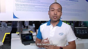 剛落幕的2016 Intel 亞洲區創新高峰會展示的Intel RealSense 實感技術攝影機紅外線皮膚偵測，它內建的紅外線發射器以及精簡式影像處理技術，能快速偵測真正的皮膚區域 (在標準筆記型電腦不到5微秒，在大多數桌上型電腦不到1微秒)。#Intel | Intel