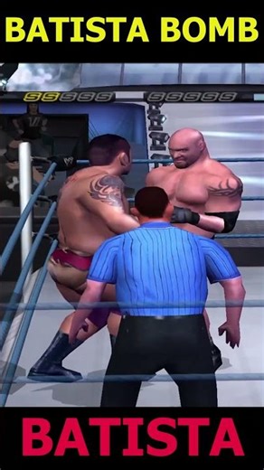 Batista Bomb on Goldberg | Power Clash OMG Moment #shorts