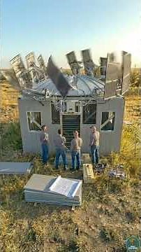 Sun-Tracking Rotating Shelter | Smart Solar Adaptive Build