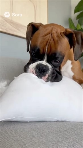 Leroy address is the exploding pillow epidemic #puppies #love #dogs | Boxer Madness