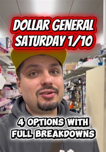 4 different options for your $5/$25 coupon this Saturday 1/10 at Dollar General; or if you have any paper $5/$25 coupons @you can do multiple! All you need is your phone and the Dollar General app and anyone can score these deals! But keep in mind these can ONLY be done Saturday 1/10! If you plan on using your $5/$25 to earn your P&G coupon on Saturday, I’ll have an option for that tomorrow! #LearnOnTikTok #couponing #savemoney #value #tiktoklearningcampaign