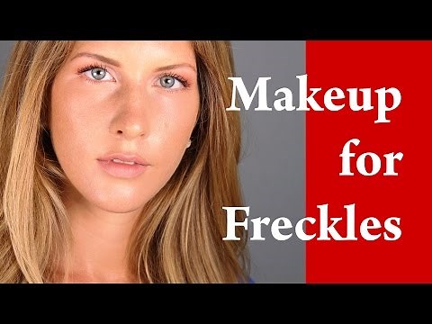 How to apply natural everyday makeup for girls with FRECKLES tutorial