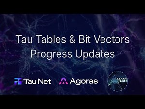 Tau Tables & Bit Vectors Progress Updates