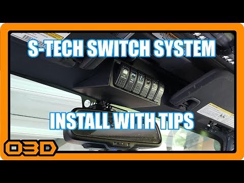 S-TECH Switch System Installation with a Ton of Tips for Jeep Wrangler JK