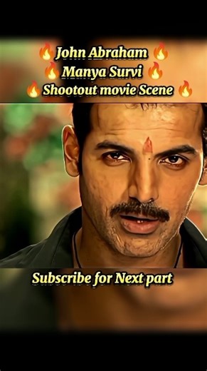 John Abraham 🔥 Manya Survi 😈 Best Shootout movie part #crimedrama #actionmovie #johnabraham #shorts