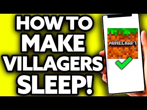 How To Make Villagers Sleep in Minecraft [Best Way!]