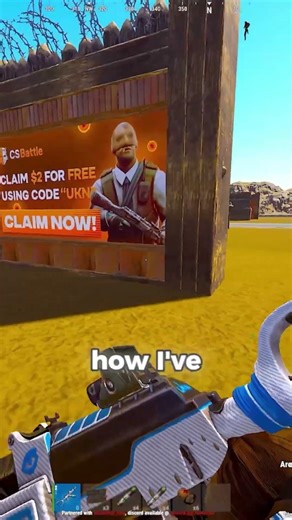 trying out for clans with scripts 😂 #rust #gaming #rustgame