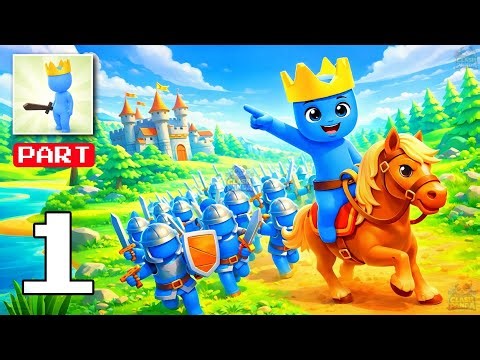 Crowd Conflict Gameplay Walkthrough Part 1 – Massive Crowd Battle Chaos! (Android & iOS)