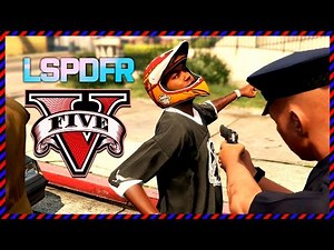 GTA 5 LSPDFR Deutsch - Polizei-Gewalt mitten in Los Santos (Polizei Mod)