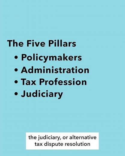 The five pillars of the UK tax system #taxreform #accountancy ‪@icaew‬