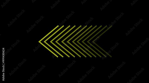 arrow loading , arrow loading rising animation . arrow loading bar , 4k video Stock Video