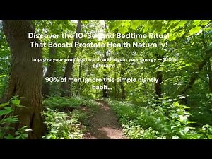 10-Second Bedtime Ritual to Boost Prostate Health & Libido (Free Video)