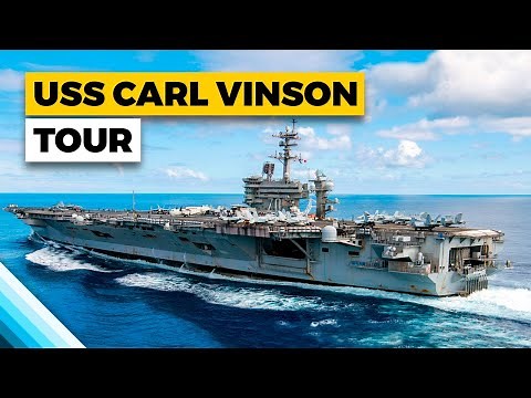 USS Carl Vinson Tour | Exploring the Mighty U.S. Navy Carrier
