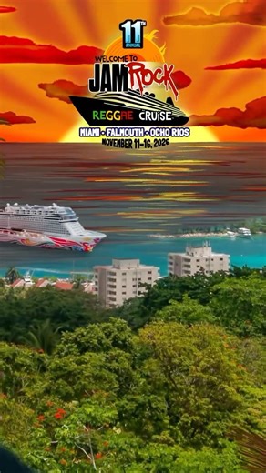 Jamrock Reggae Cruise to Jamaica 🇯🇲 is calling! 🌊🌴 Secure Your Cabin Now.