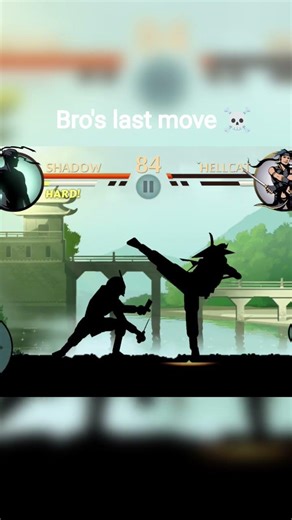 Shadow's last move ☠️ #Shadow fight 2 Special edition #Shooter # Gamer