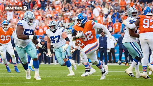 OLB Dondrea Tillman intercepts QB Dak Prescott's pass and takes off for 38 yards | Broncos vs. Cowboys