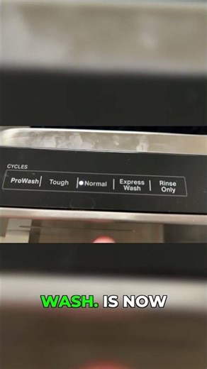 KitchenAid Dishwasher Cycles Explained in 25 Sec . ASMR #ASMR