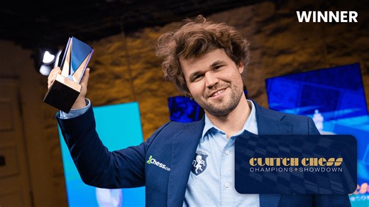 2025 Clutch Chess Champions Showdown Day 3: Carlsen Wins Clutch Chess With 2 Games To Spare