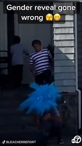 Yikes! Expecting parents are always trying to come up with a unique way to reveal their baby's gender but sometimes things don't go as planned.😬 A dad-to-be is ready to hit a baseball to reveal the baby's gender, but it hits grandpa in the face instead! 🤣💙👶🏻 | ABC7