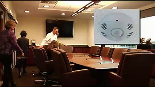 Leviton Ceiling Mount Occupancy Motion Sensor, White OSC10-M0W