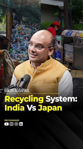 Recycling system: India vs Japan - @barunaggarwal #recyclingwaste #japan #rajshamani #figuringout | Figuring Out