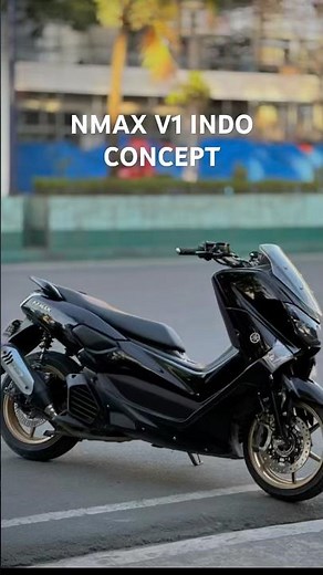 NMAX V1 INDO CONCEPT GLOSSY BLACK