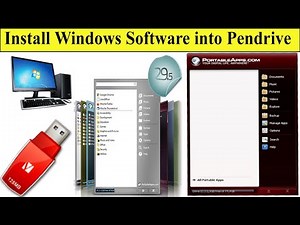 Install Any PC Software's into Your Pen Drive Using PortableApps Software #portableapps #portable