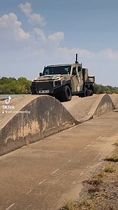 🔥 The mighty SVI MAX 3 Six-Wheeler making light work of an obstacle at the Gerotek testing facility! It's based on the trusty Toyota Land Cruiser 79 chassis but fitted with a B6-armoured hull ... and a third axle. 💪 ➡️ More info here: https://svi.co.za/max-3/ | SVI Engineering