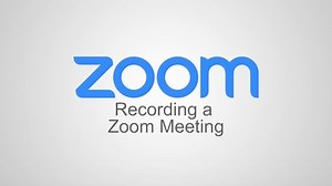 Recording a Zoom Meeting