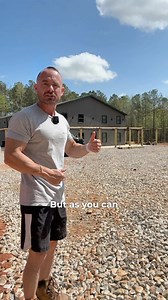 24K views · 2K reactions | Barndominium UPDATE!! Pond, wraparound porch, garage doors, driveway, gravel, irrigation, landscaping.臘‍♂️‍ - #barndominum #thejvranch #barndo #diy #construction #diybarndo #shophouse #pond #garage #wraparoundporch #pondbuild | John McDonald | Facebook