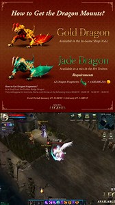 Lunar New Year Event : Dragon Mounts🐲 MU MOBILE and PC #lemurialegend #muonline #mmorpg #reelsvideoシ #fbreelsvideo | Pyalunggaming