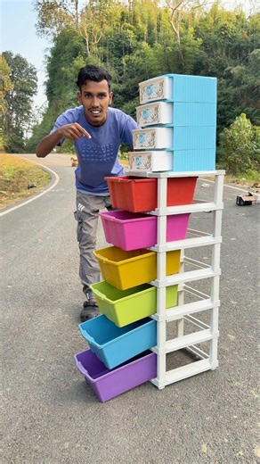 Small Vs Big DOWAN 5 XL Plastic Modular Drawer System for Home 😂