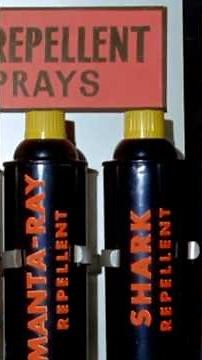 Batman uses shark repellent